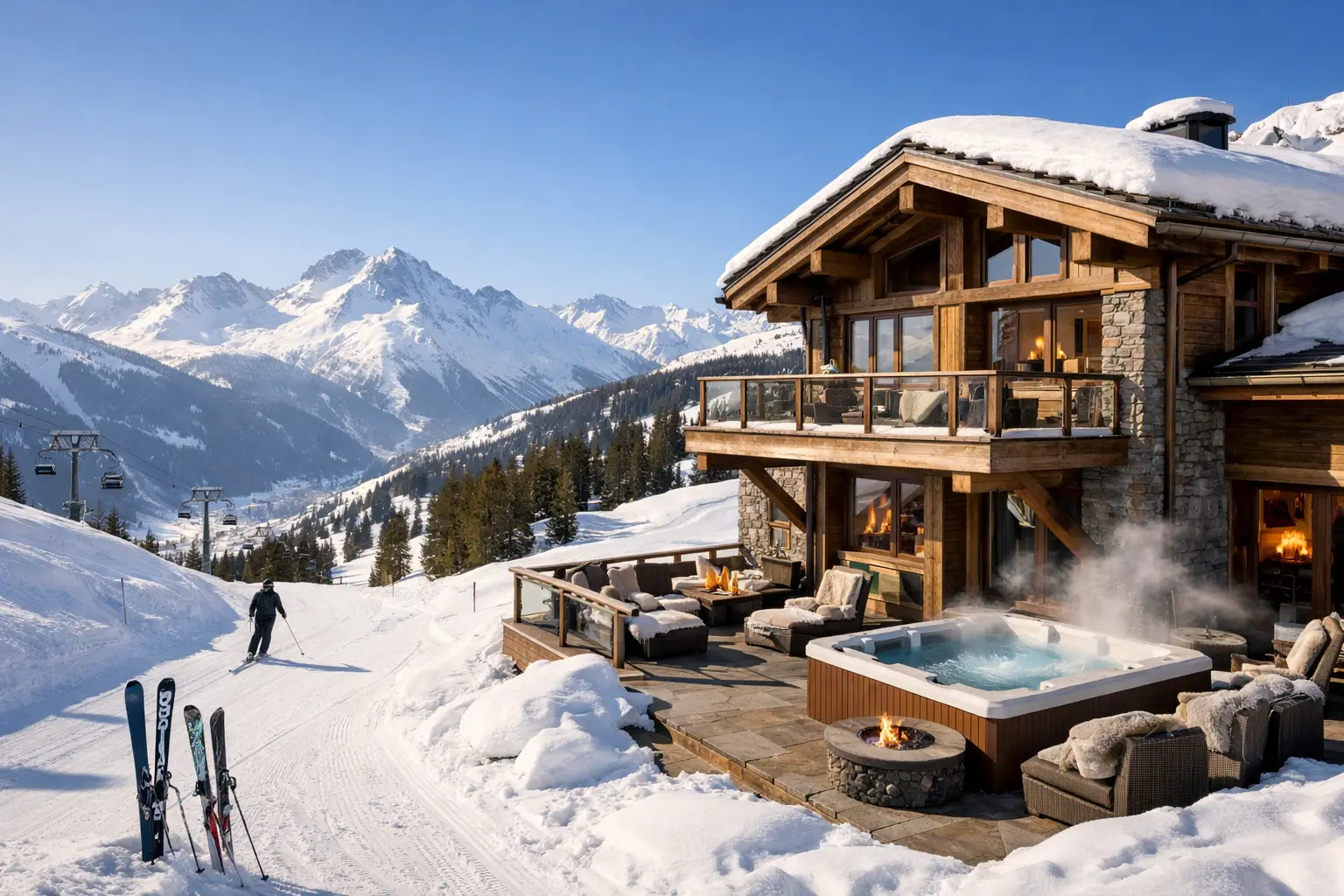 Best Ski in Ski Out Luxury Chalet Europe