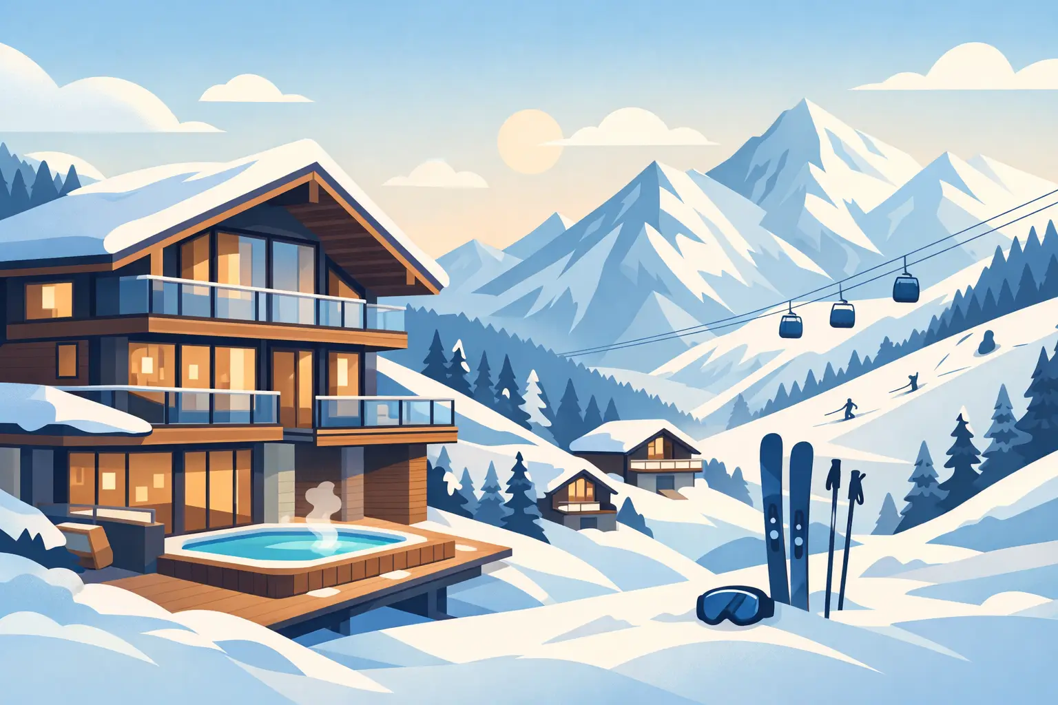 Luxury Ski Chalet Rentals Europe