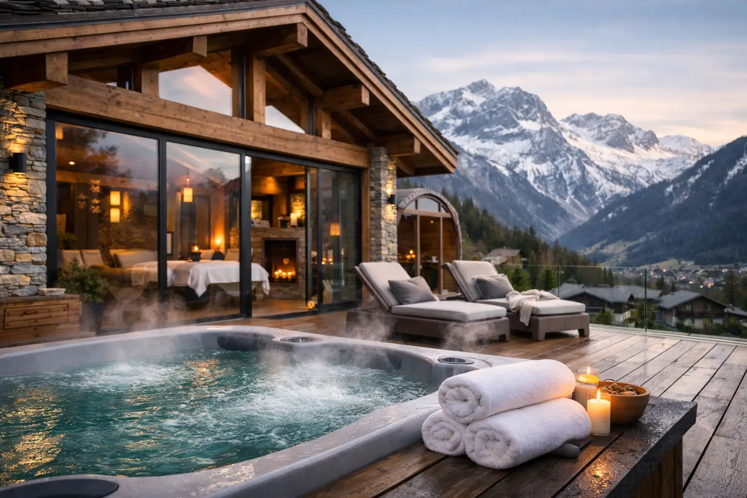 Spa Chalet Rental Europe: What to Look For