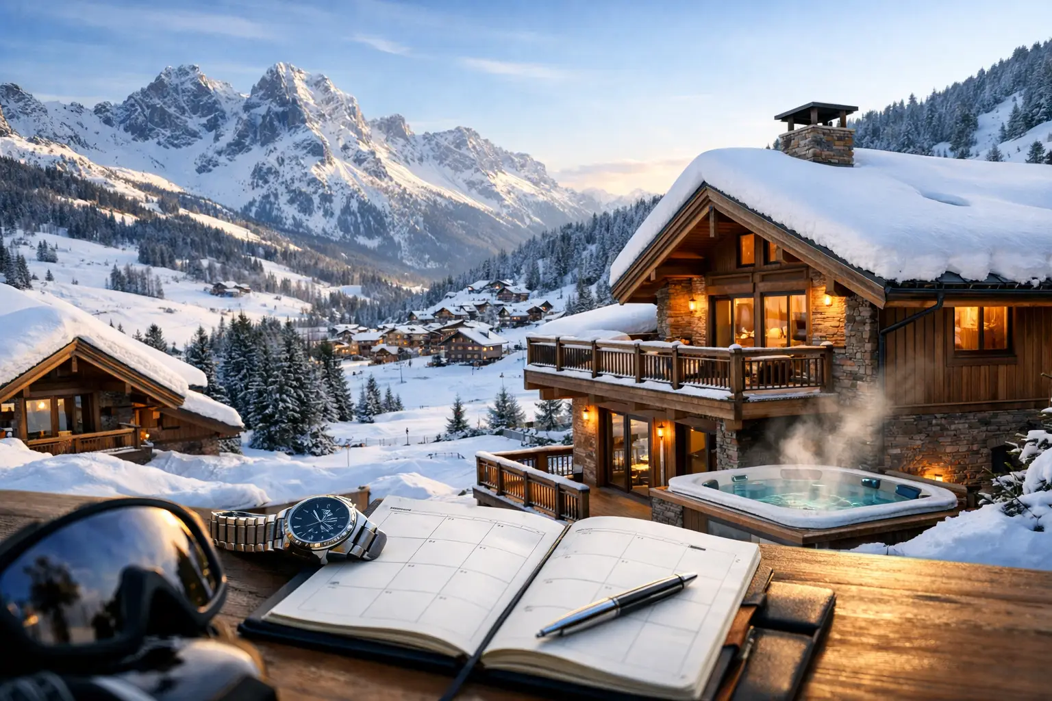 When to Book Ski Chalet Stays for Winter