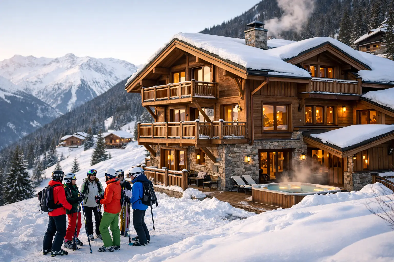 Best Chalets for Group Ski Trips