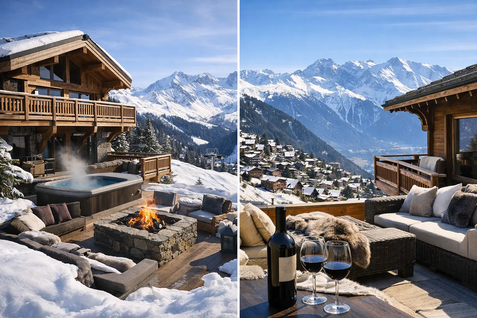 Courchevel vs Verbier Chalet Stay