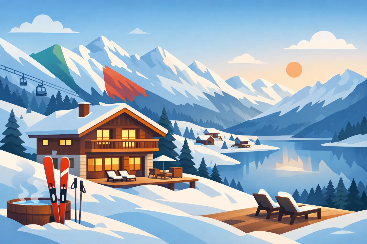 Italy Ski Chalet Rental for a Better Alpine Stay