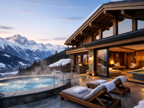 Luxury Chalet with Spa Alps Guide