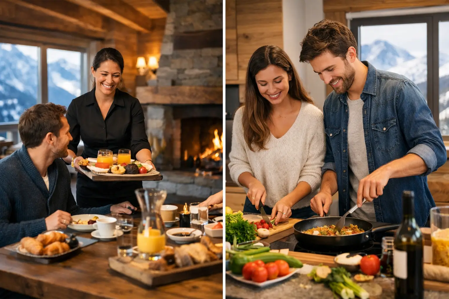 Serviced Chalet vs Self Catered: Which Fits?